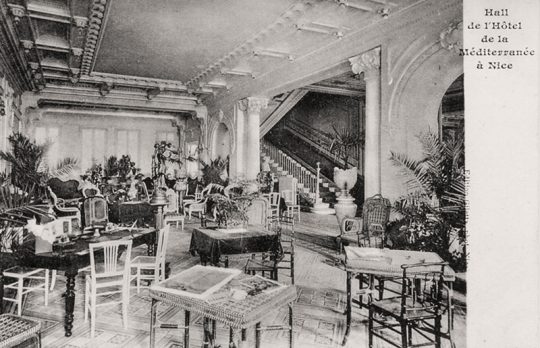 Hall de l’Hôtel de la Méditerranée