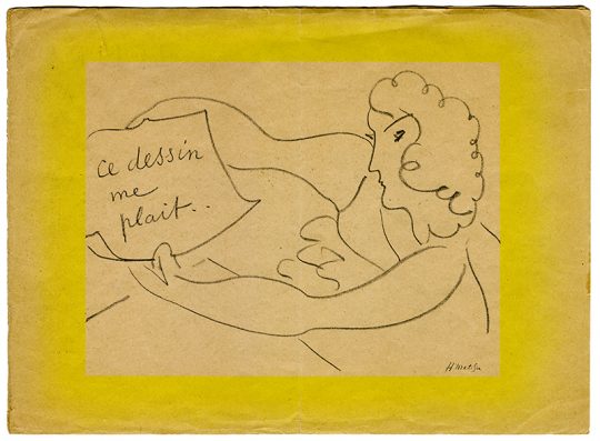 Couverture du catalogue d’exposition Henri Matisse, Nice, Palais de la Méditerranée, 1946
