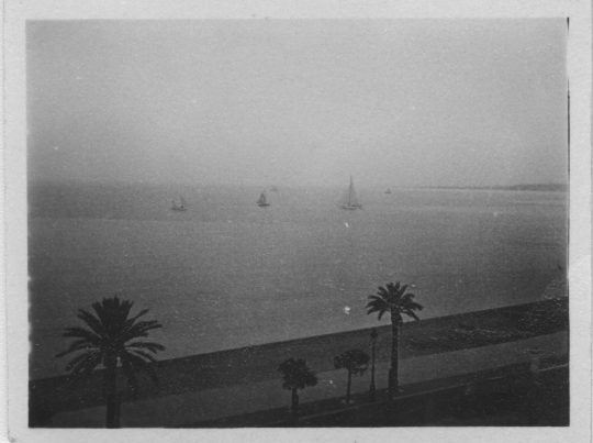La Promenade des Anglais vue depuis l’appartement d’Henri Matisse Nice, 1928