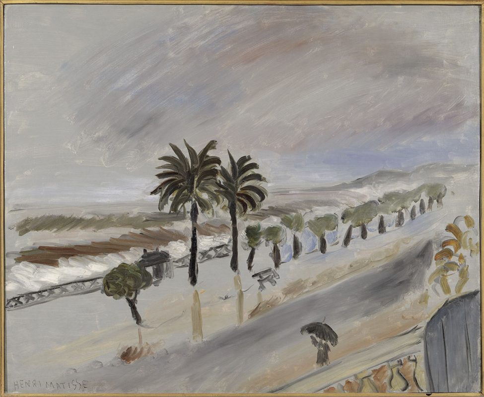 "Tempête à Nice", Nice, 1919-1920, huile sur toile © Succession H. Matisse | Photo © François Fernandez