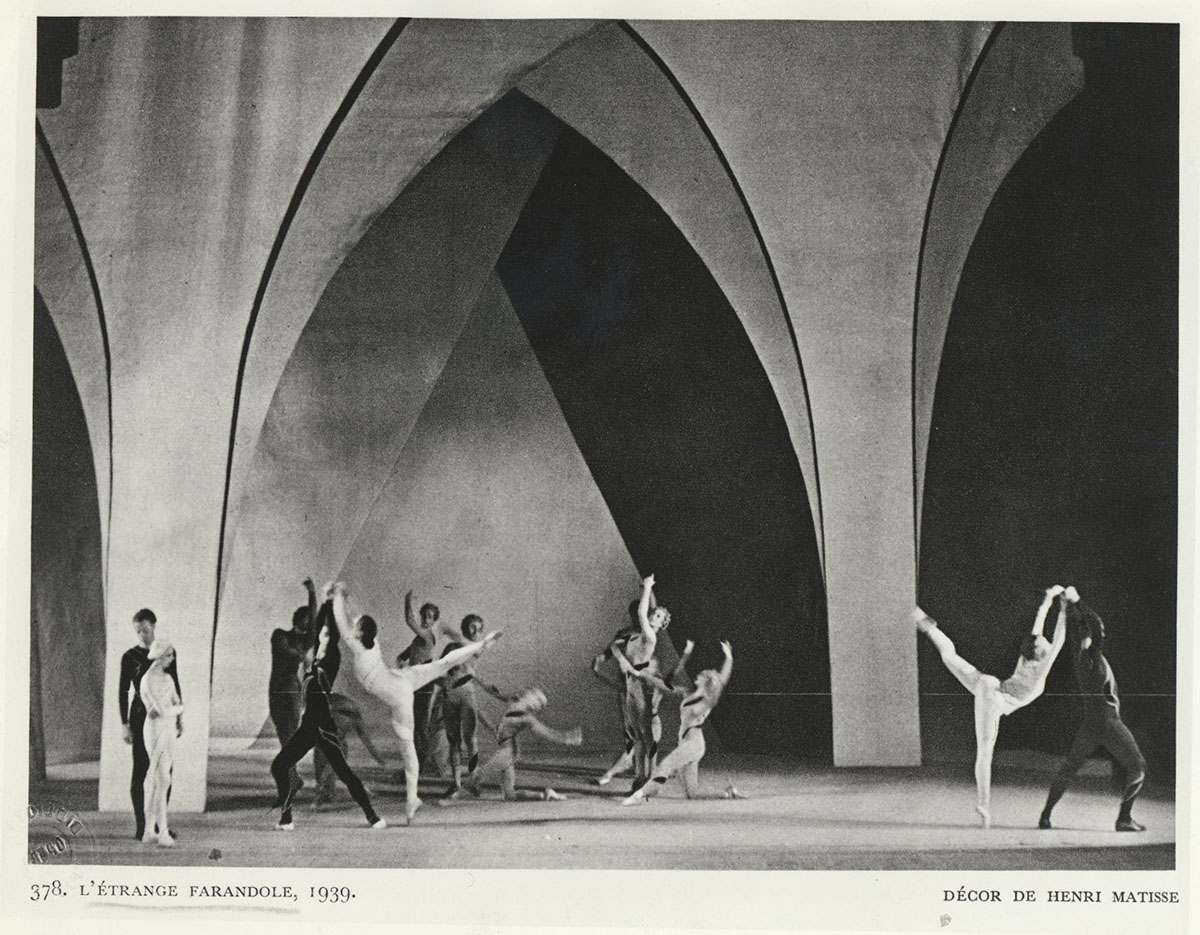 Photographie : "Ballet L’Étrange farandole", Monte-Carlo, 1938