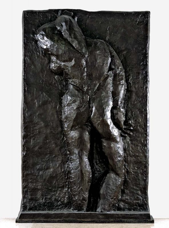 Dos II, Issy-les-Moulineaux, 1913, bronze, fonte à la cire perdue, patine brune