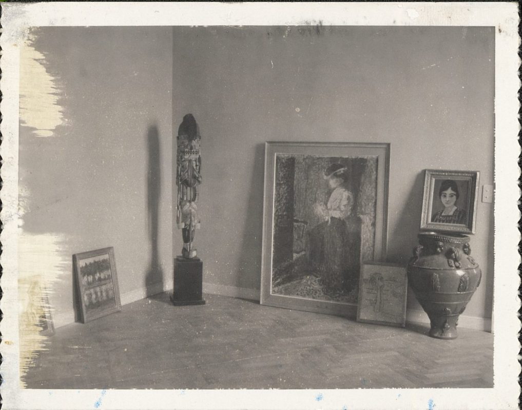 Installation des œuvres au Musée Matisse, 1962-1963