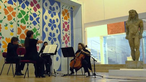 Photo de musiciens en train de jouer