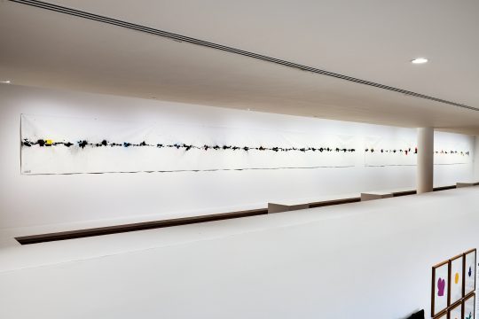 Vue de l'exposition "Noël Dolla, visite d'atelier" © Adagp, Paris, 2021 | Photo © François Fernandez