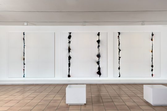 Vue de l'exposition "Noël Dolla, visite d'atelier" © Adagp, Paris, 2021 | Photo © François Fernandez