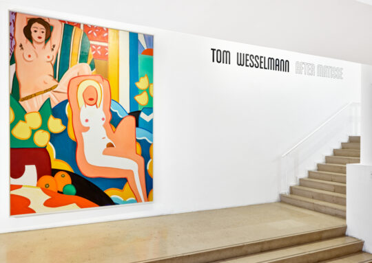 Vue de l'exposition "Tom Wesselmann. After Matisse" | © Estate of Tom Wesselmann, Adagp, Paris, 2023 | Photo © François Fernandez