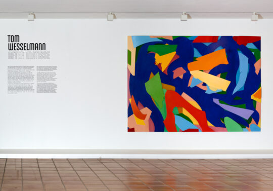 Vue de l'exposition "Tom Wesselmann. After Matisse" | © Estate of Tom Wesselmann, Adagp, Paris, 2023 | Photo © François Fernandez