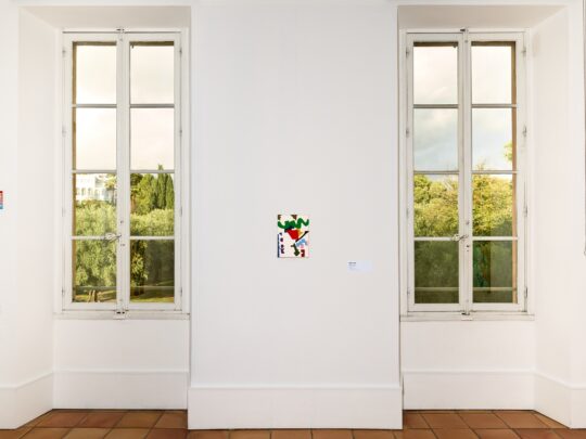 Vue de l'exposition "Shirley Jaffe. Avant et après Matisse", Musée Matisse Nice | Photo © François Fernandez | © Adagp, Paris, 2023