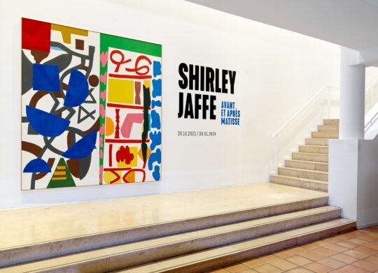 Vue de l'exposition "Shirley Jaffe. Avant et après Matisse", Musée Matisse Nice | Photo © François Fernandez | © Adagp, Paris, 2023