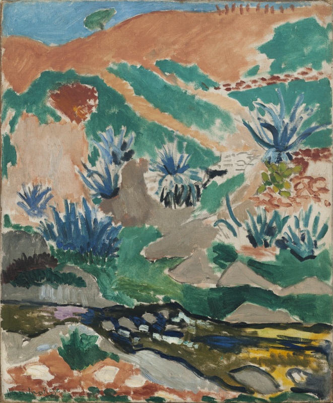 Henri Matisse, Le Ruisseau aux aloès, 1907 The Menil Collection